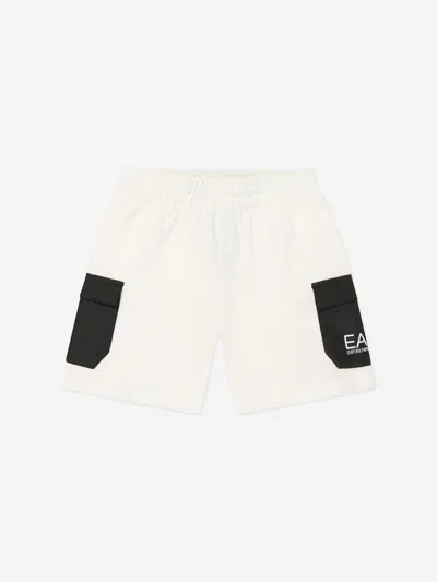 Ea7 Kids'  Emporio Armani Boys Logo Cargo Shorts