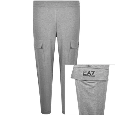 Ea7 Emporio Armani Cargo Jogging Bottoms Grey
