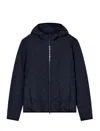Ea7 Emporio Armani Coats In Blue