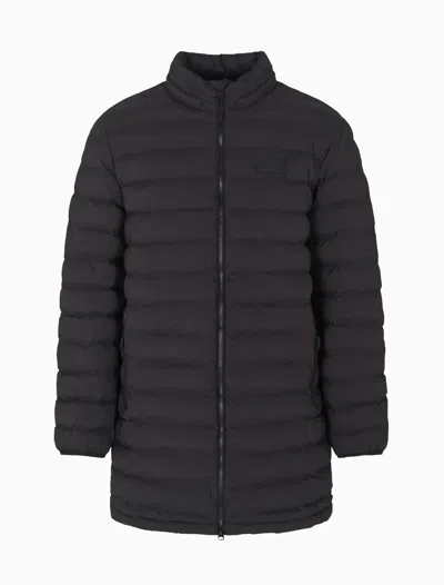 Ea7 Emporio Armani Coats In Blue