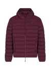 Ea7 Emporio Armani Coats In Burgundy