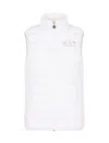 Ea7 Polyester Jackets & Women's Coat In White