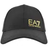 Ea7 Emporio Armani Baseball Cap Black In Black