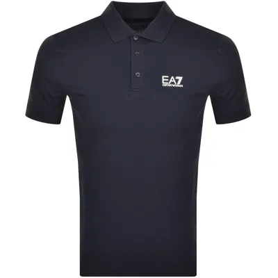 Ea7 Emporio Armani Core Id Polo T Shirt Navy