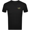 Ea7 Emporio Armani Training T Shirt Black In Black