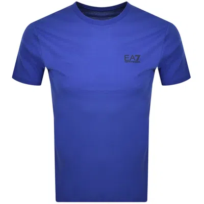 Ea7 Emporio Armani Core Id T Shirt Blue