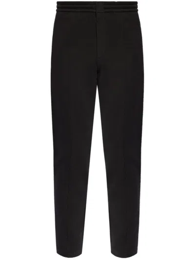 Ea7 Emporio Armani Cotton Sweatpants In Blue