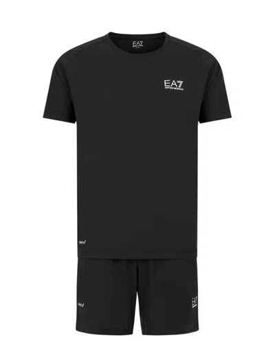 Ea7 Emporio Armani Dresses In Black