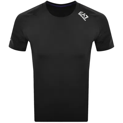 Ea7 Emporio Armani Dynamic T Shirt Black