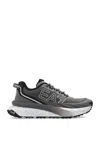 Ea7 Crusher Distance Sonic Trail Sneakers In Grey