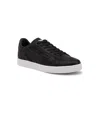 Ea7 Classic Cc Leather Sneakers In Black