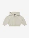 Ea7 Emporio Armani Girls Logo Hoodie In Neutral