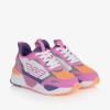EA7 EA7 EMPORIO ARMANI GIRLS PINK ACE RUNNER TRAINERS
