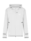Ea7 Dynamic Athlete Hooded Jacket In Ventus7 Technical Fabric