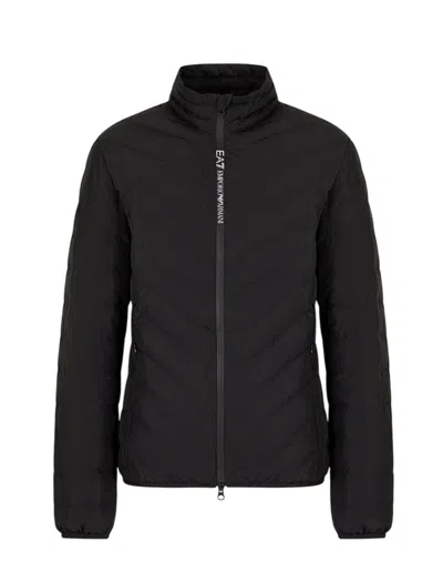 Ea7 Emporio Armani Jackets In Black