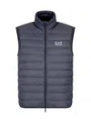 Ea7 Packable Core Identity Gilet In Periscope