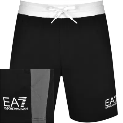 Ea7 Emporio Armani Jersey Shorts Black
