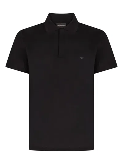 Ea7 Emporio Armani Logo Cotton Polo Shirt