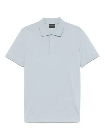 Ea7 Emporio Armani Logo Cotton Polo Shirt
