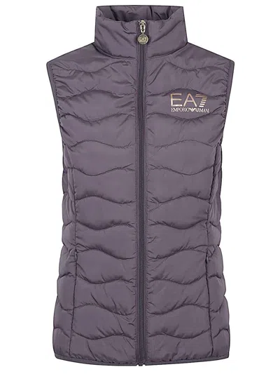 Ea7 Emporio Armani Logo Down Vest