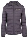 Ea7 Core Lady Padded Hooded Jacket