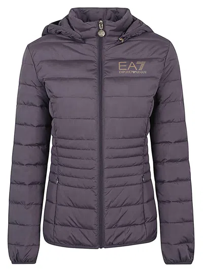 EA7 EA7 EMPORIO ARMANI LOGO SHORT DOWN JACKET
