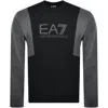 Ea7 Emporio Armani Logo Sweatshirt Black