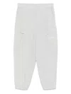 Ea7 Stretchy Polyester Blend Trousers