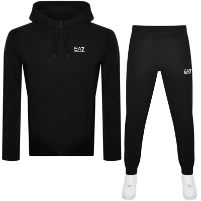EA7 EA7 EMPORIO ARMANI LOGO TRACKSUIT BLACK