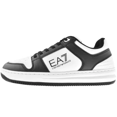 Ea7 Emporio Armani Logo Trainers White