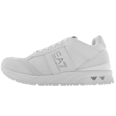 Ea7 Emporio Armani Logo Trainers White