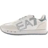Ea7 Emporio Armani Logo Trainers White In White