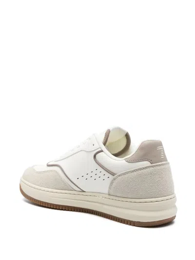 Ea7 Emporio Armani Men's Sneakers In Bianco