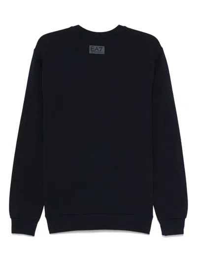 Ea7 Emporio Armani Men's Sweatshirt In Blu