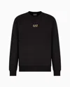 Ea7 Logo-print Sweatshirt In Nero