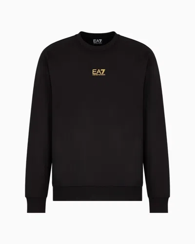 Ea7 Emporio Armani Men's Sweatshirt In Nero