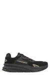 Ea7 Emporio Armani Mesh Sneakers In Black