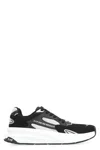 Ea7 Crusher Distance Sonic Mix Sneakers In Black