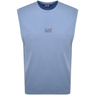 Ea7 Emporio Armani Natural Ventus7 Vest Blue