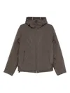 Ea7 Emporio Armani Nylon Blouson Jacket In Gray