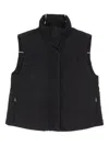 Ea7 Emporio Armani Nylon Down Jacket In Black