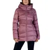 Ea7 Purple Polyamide Bomber In Purple