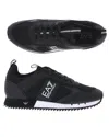 Ea7 Polyamide Men's Sneaker In Black
