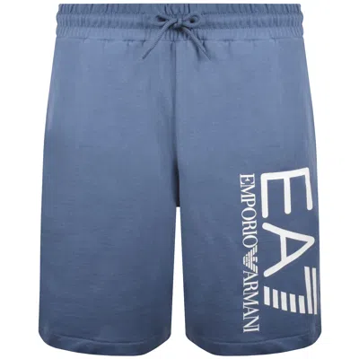 Ea7 Emporio Armani Shorts Blue