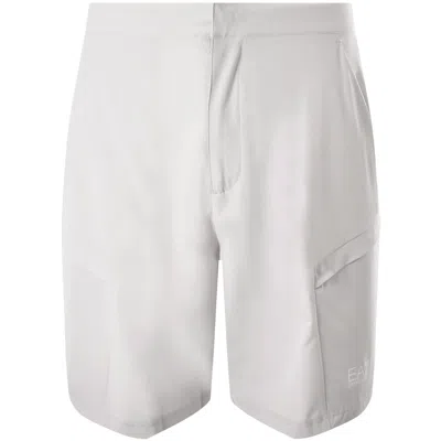 Ea7 Emporio Armani Shorts Grey In Gray