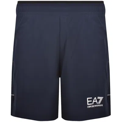 Ea7 Emporio Armani Shorts Navy In Blue