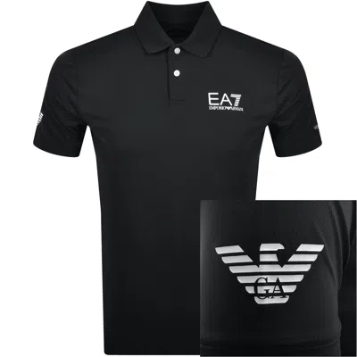 Ea7 Emporio Armani Sport Ventus 7 Polo Black
