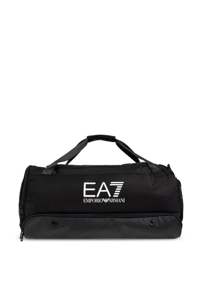 EA7 EA7 EMPORIO ARMANI SPORTS BAG WITH LOGO