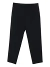 Ea7 Emporio Armani Straight Leg Trousers In Blue
