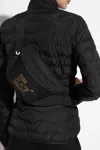 Ea7 Emporio Armani ‘sustainable' Collection Belt Bag In Black